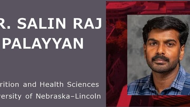 Salin Raj Palayyan Finalist in the American Society for Nutrition’s Postdoctoral Research Award Competition